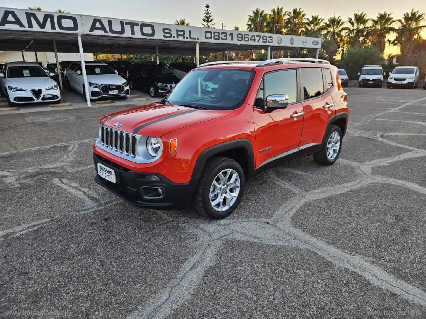 Jeep Renegade 2.0 Mjt 140 CV 4WD AD.Longitude Arancione - 1