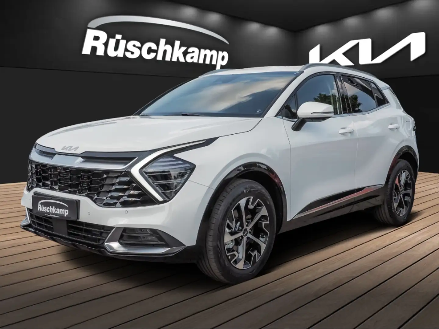 Kia Sportage Spirit Automatik 360-Kam Voll-LED elek.Heckklappe Weiß - 1