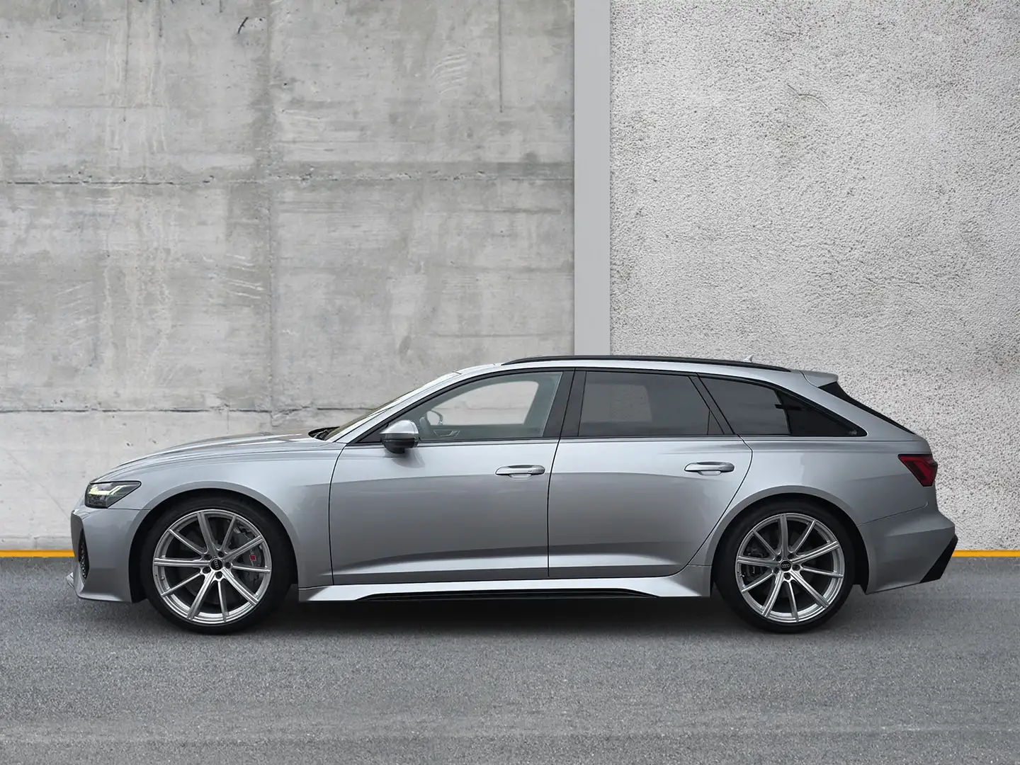 Audi RS6 Avant DYNAMIK+ STANDHZG 305KM/H AIR PANO Silber - 2