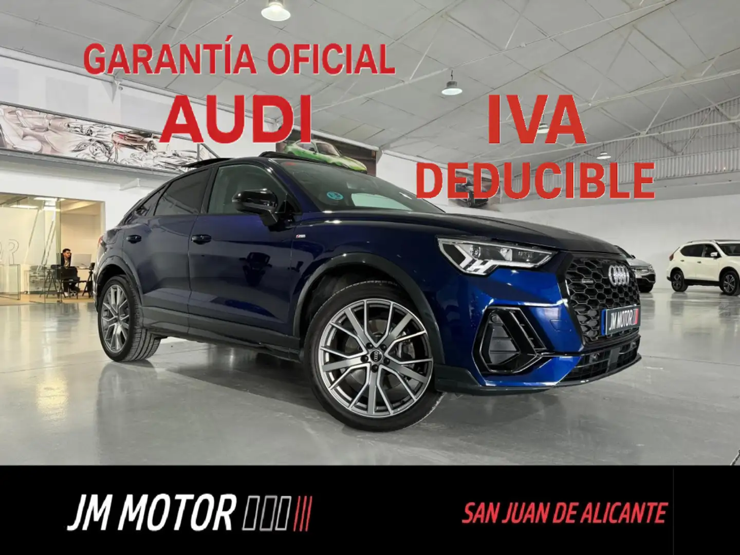 Audi Q3 Sportback 40 TDI Advanced quattro S tronic Blau - 1