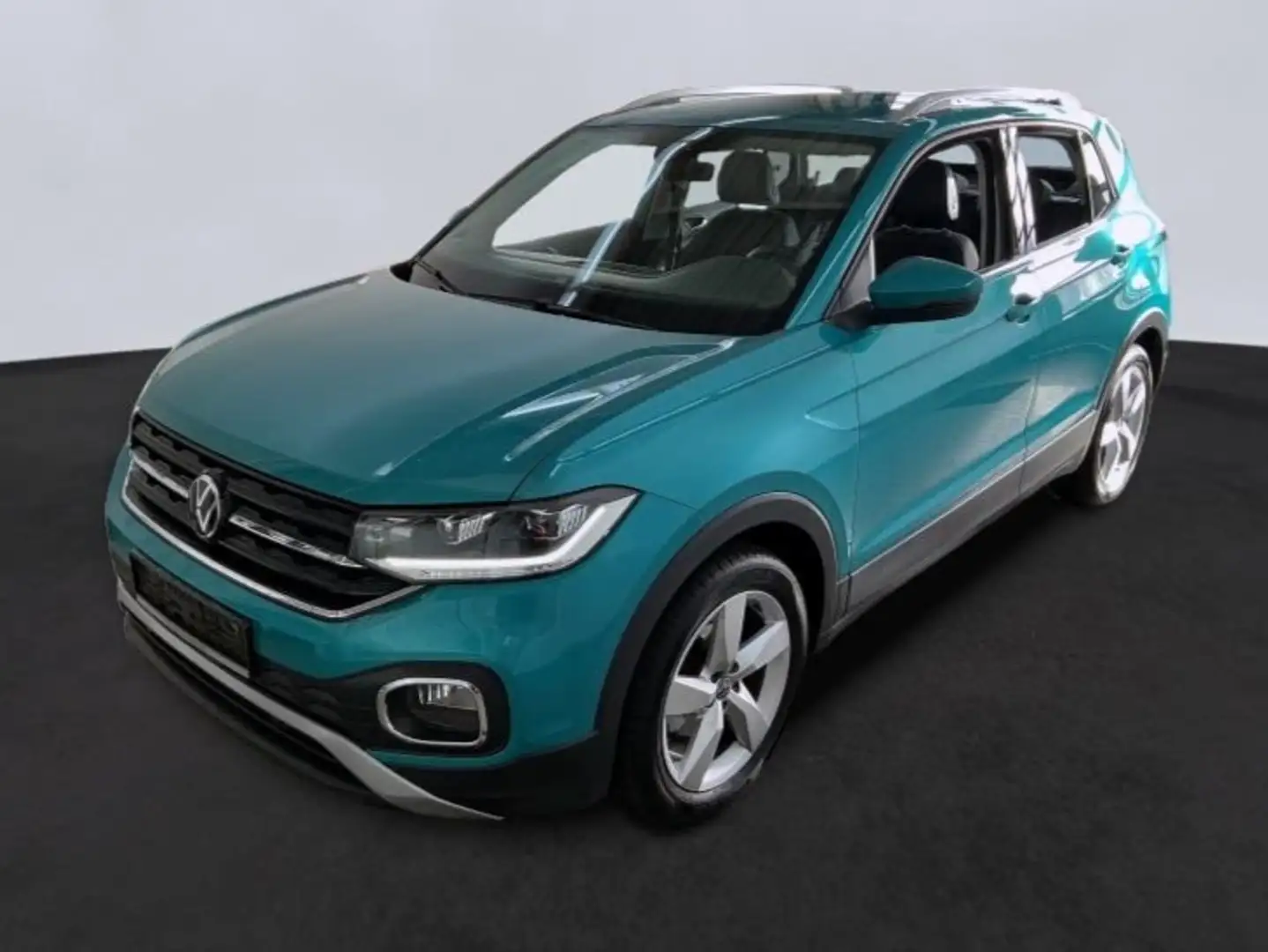 Volkswagen T-Cross 1.5 TSI STYLE DSG RFK*Navi*ACC*LED*DC Grün - 2