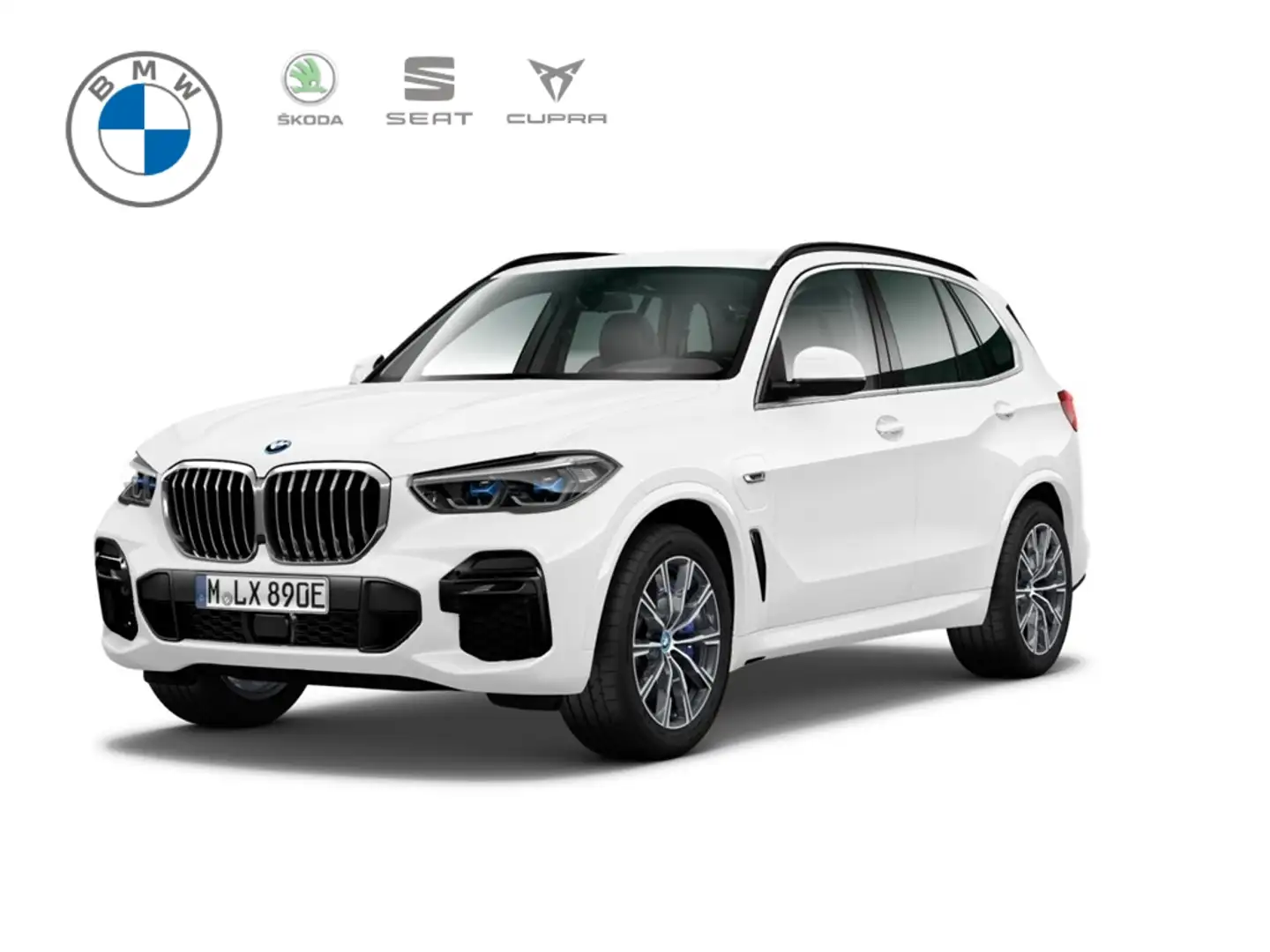 BMW X5 xDrive45e M-Sport*RFK*Laserlicht*HeadUpDisplay*HiF Weiß - 1