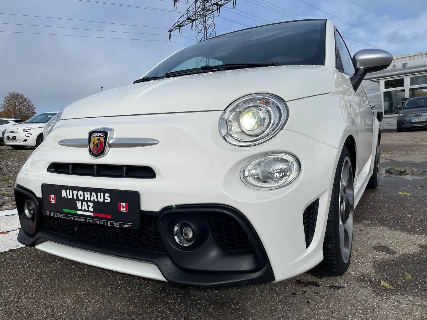 Abarth 500C 595 C Turismo Automatik Weiß - 1
