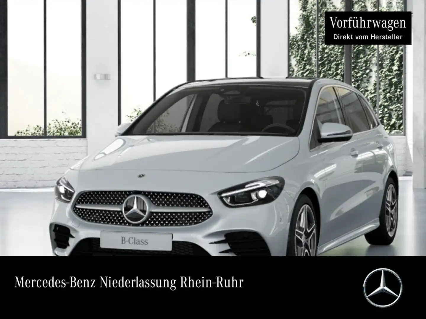 Mercedes-Benz B 220 4M AMG+PANO+360°+AHK+MULTIBEAM+HUD+TOTW+8G Blanc - 1