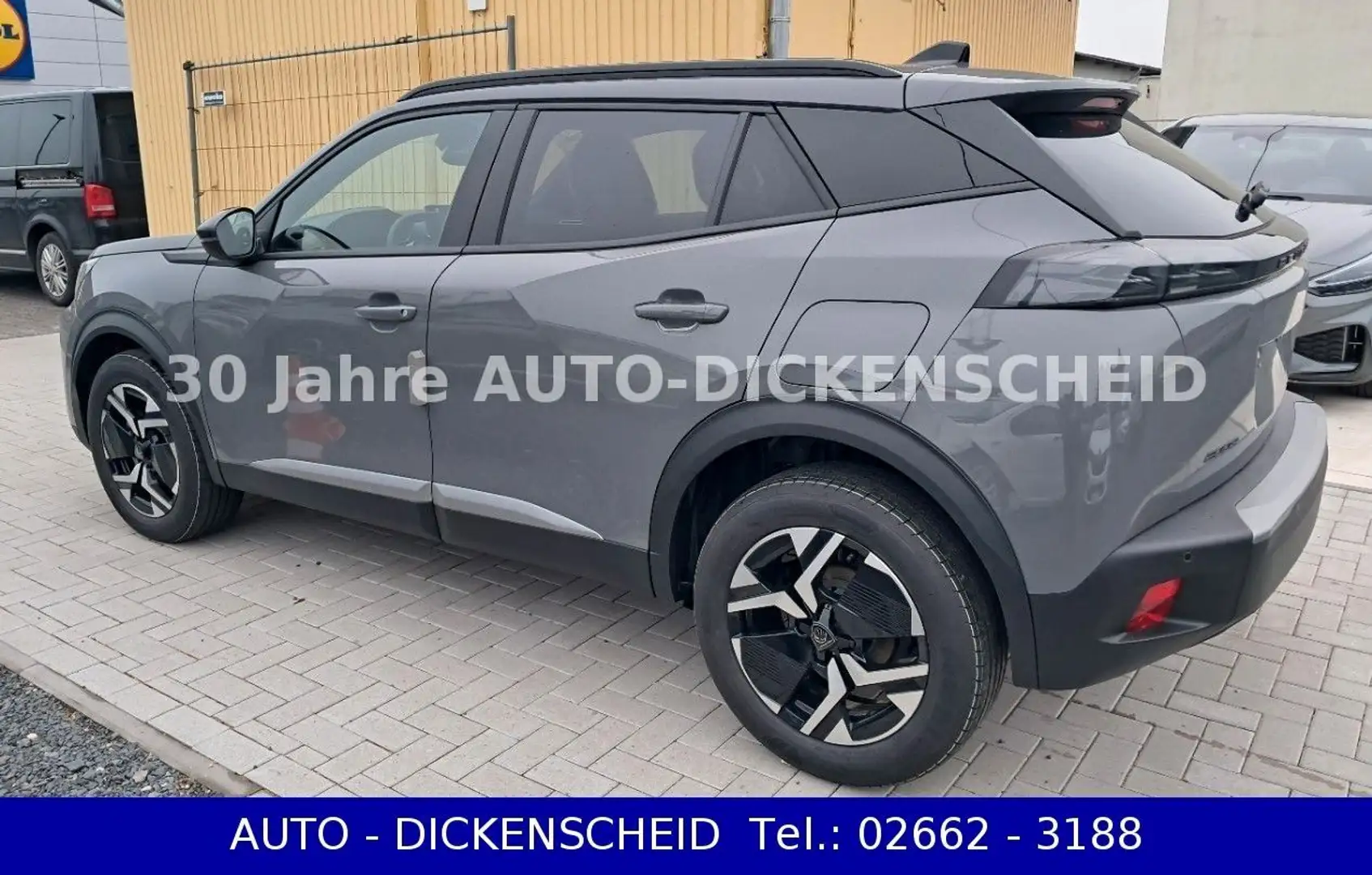 Peugeot 2008 Allure-LED-KLIMAAUTOMATIK-SHZ-ALU-PDC v+h Grau - 2