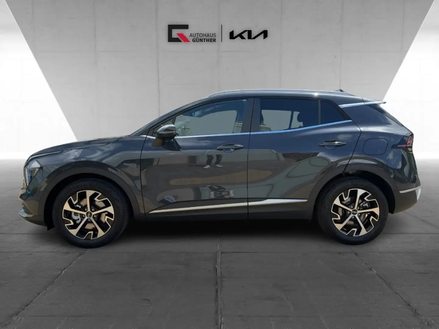Kia Sportage Ultimate Edition 1.6 T-GDI MHEV 48V 2WD DCT LEDER Grau - 2