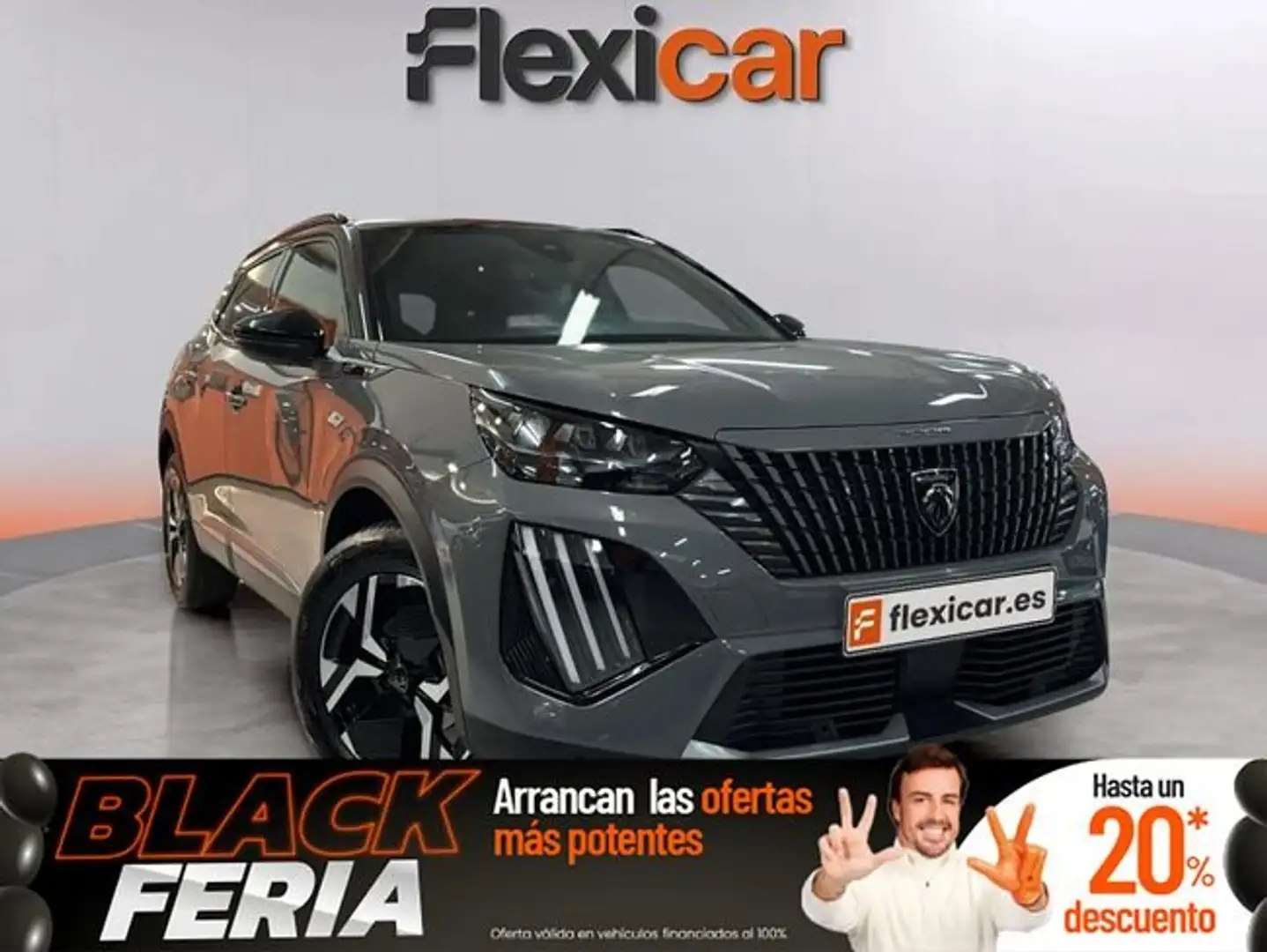 Peugeot 2008 1.2 PureTech S&S GT EAT8 130 Gris - 1