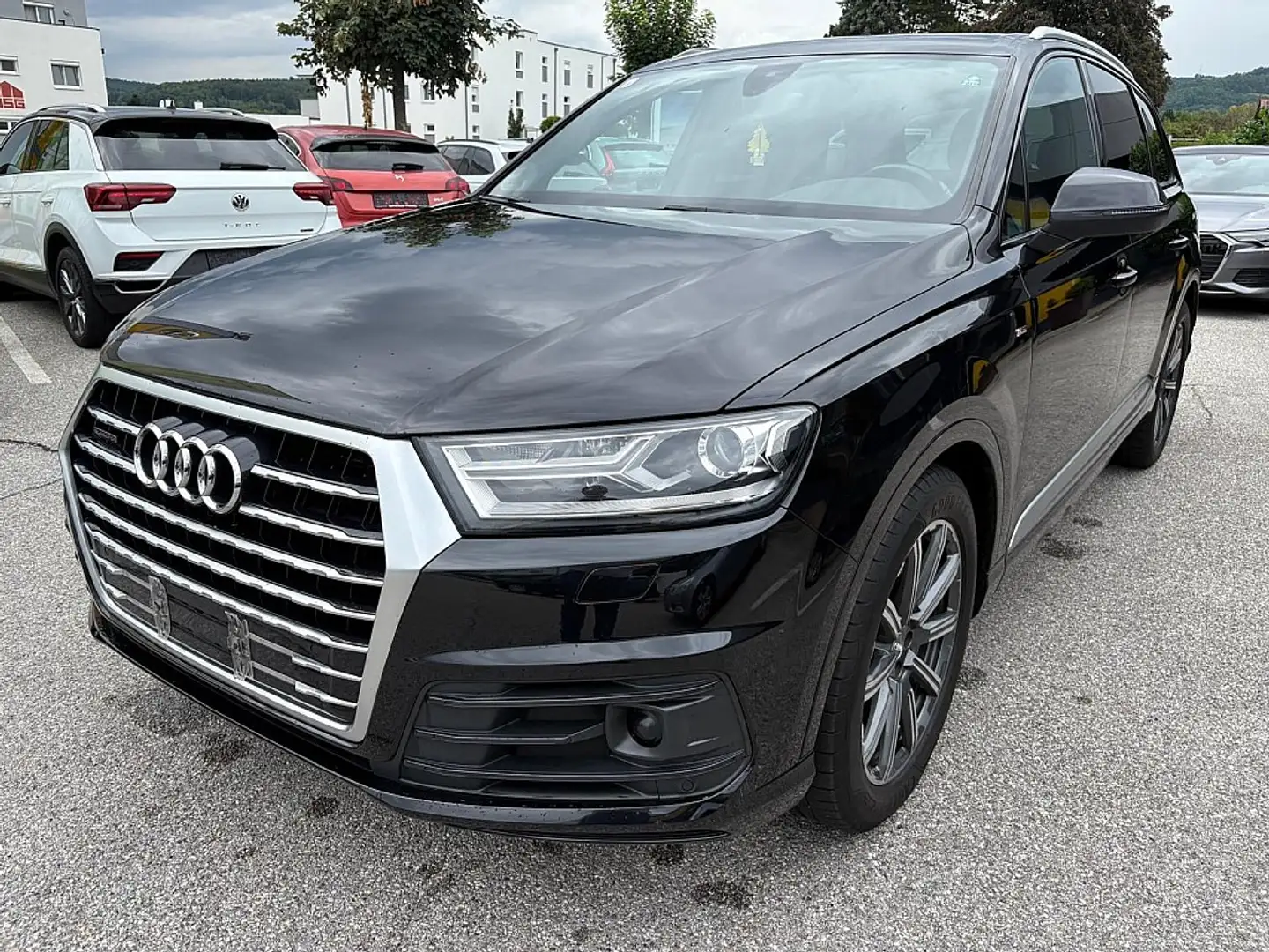 Audi Q7 3,0 TDI quattro Tiptronic **S-Line/Leder/Pano/L... Schwarz - 1