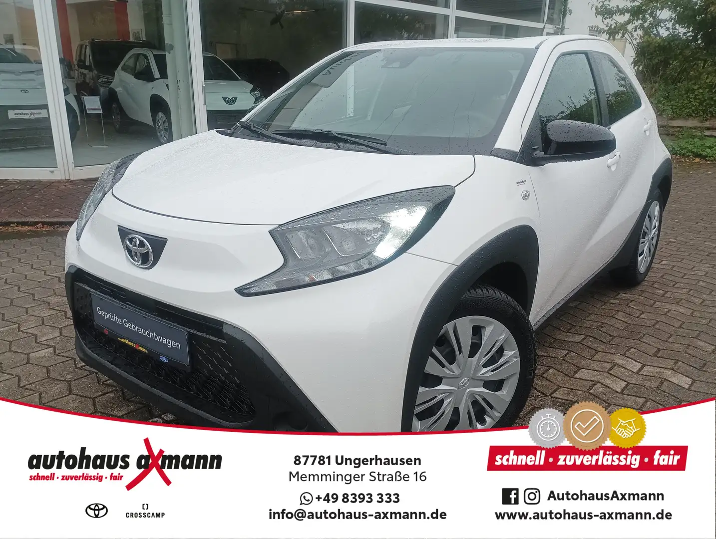Toyota Aygo X Play * Sitzheizung * Klimaautomatik * Weiß - 1