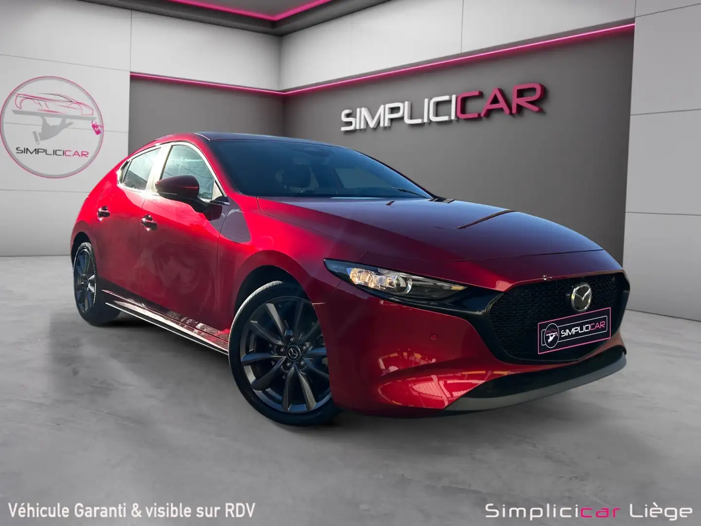 Mazda 3 3 Hatchback 2.0i e-Skyactiv-G Exclusive-line Rood - 1