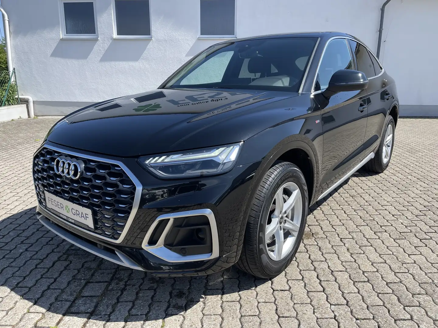 Audi Q5 Sportback S line 50 TDI quattro ACC AHK eHECK MATR Schwarz - 2
