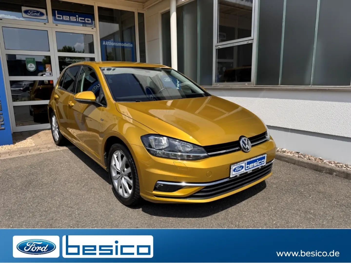 Volkswagen Golf 7 Join+DAB+LED+PDC+NAV+CD+USB+LMF+Bluetooth Giallo - 1