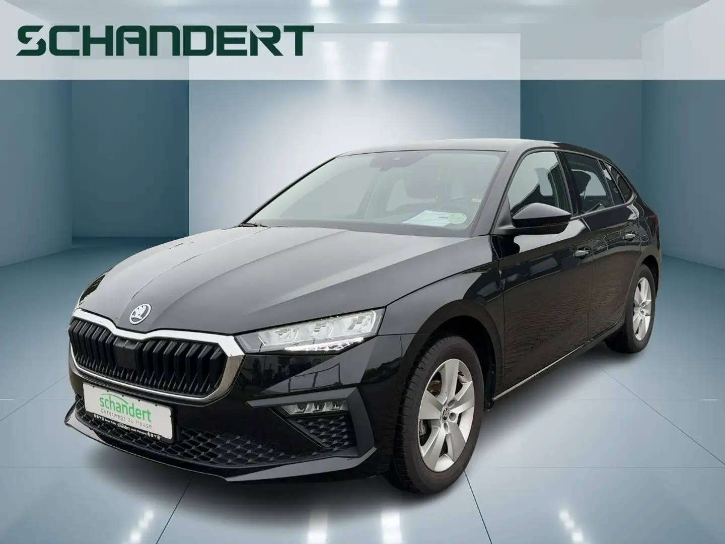 Skoda Scala 1.0 TSI Essence LED Klima Tempomat PDC DAB Schwarz - 1