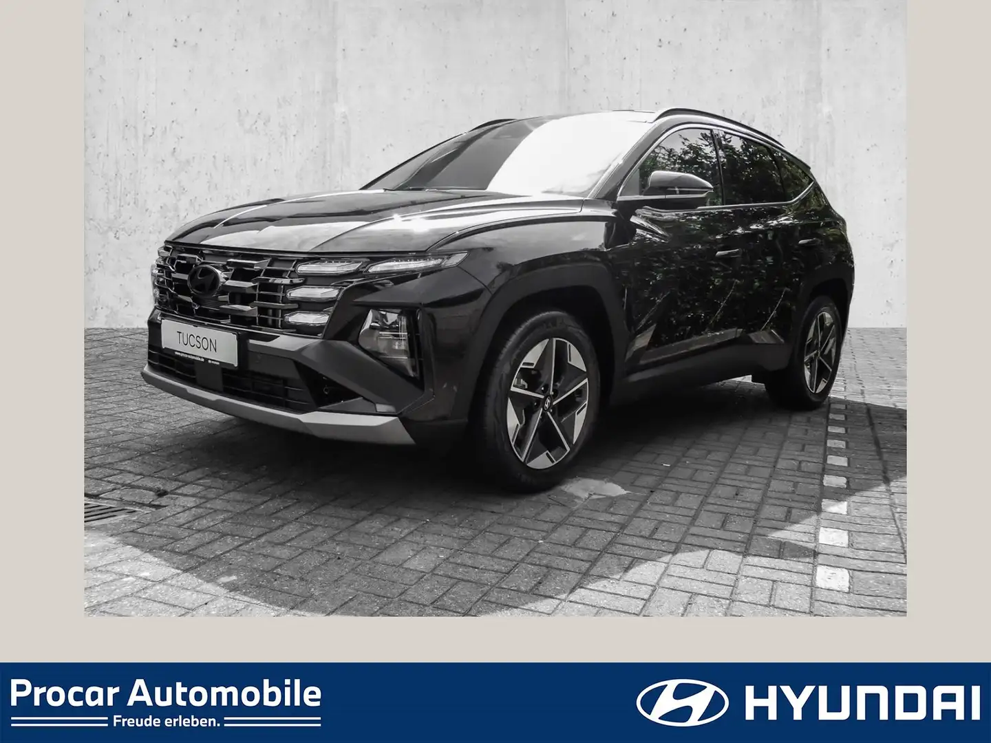 Hyundai TUCSON TREND 1.6 T-GDI  7-DCT 4WD MY25 Schwarz - 1