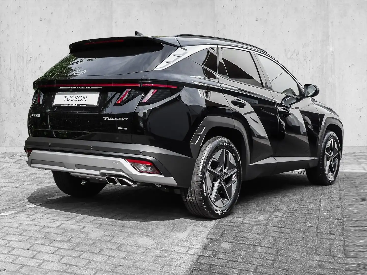 Hyundai TUCSON TREND 1.6 T-GDI  7-DCT 4WD MY25 Schwarz - 2