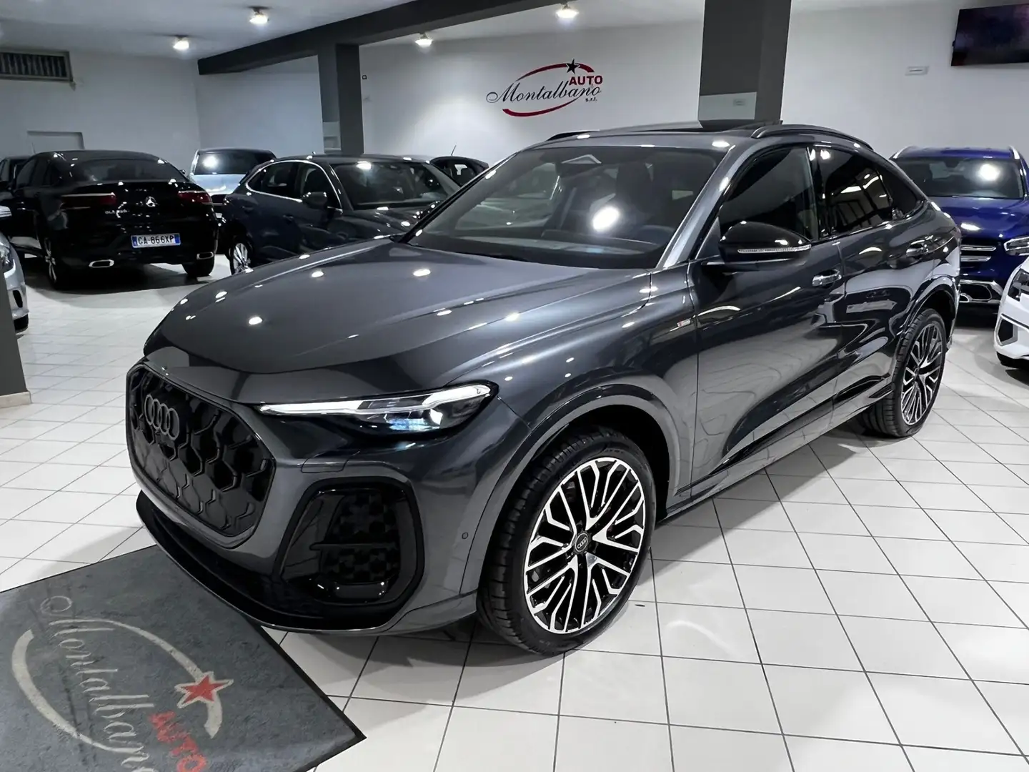 Audi Q5 Q5 SPB 40 TDI quattro S tronic S line Gris - 1