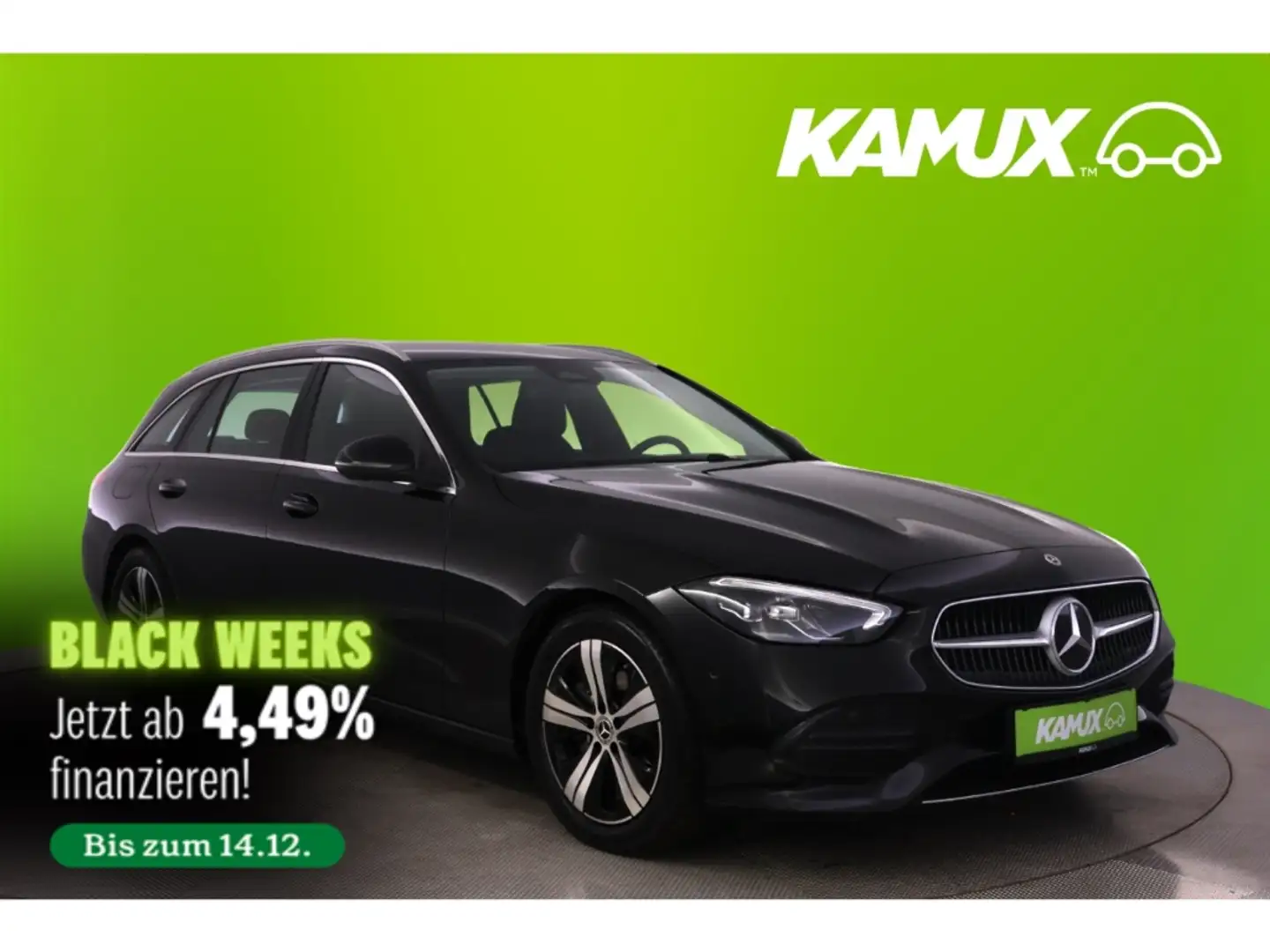 Mercedes-Benz C 200 d T 9G-tronic Avantgarde+LED+NAVI+VIRTUAL Nero - 1