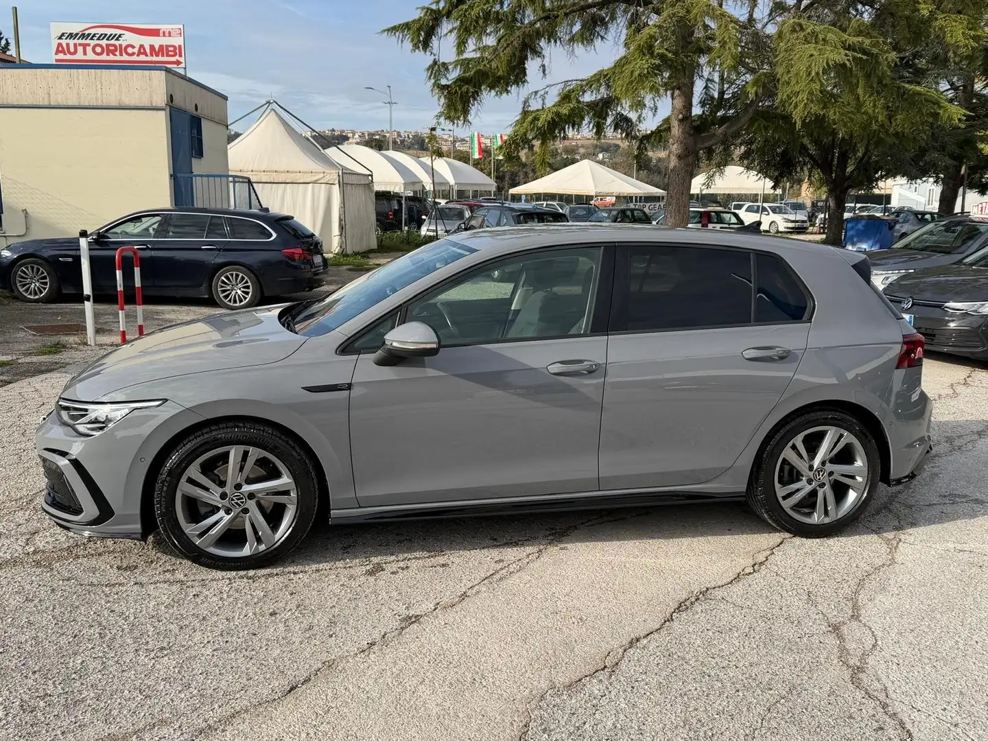 Volkswagen Golf Golf 2.0 tdi R-Line 150cv dsg Grigio - 2