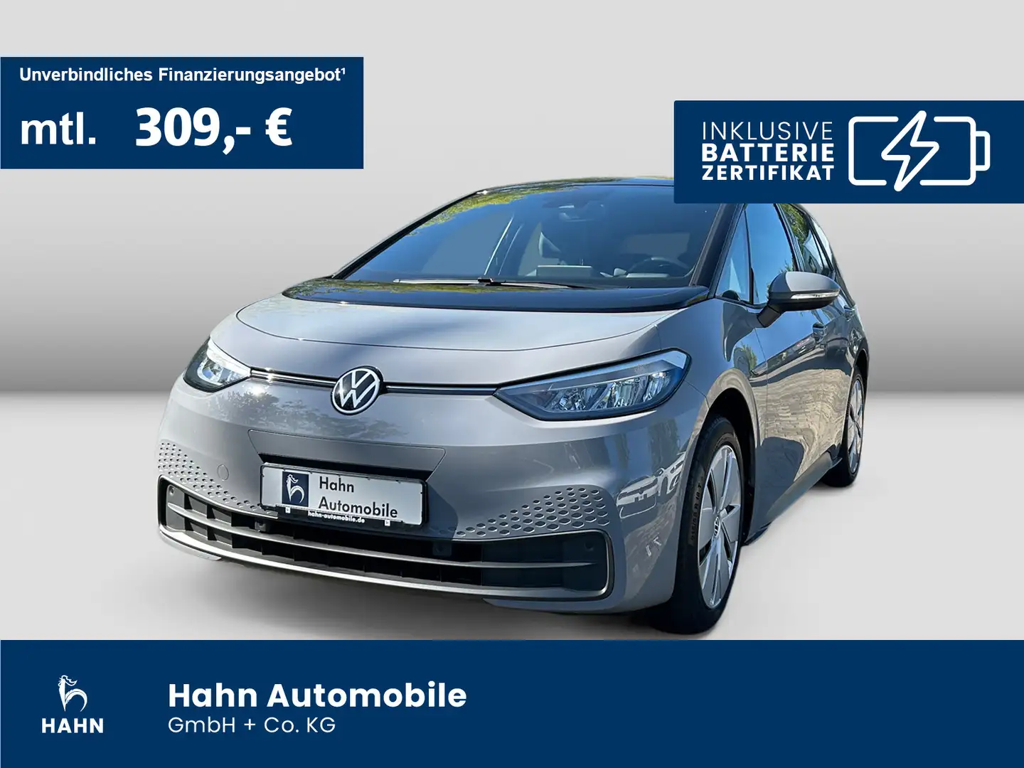 Volkswagen ID.3 Pro Performance Life PDC LED Navi Wärmepump Grau - 1