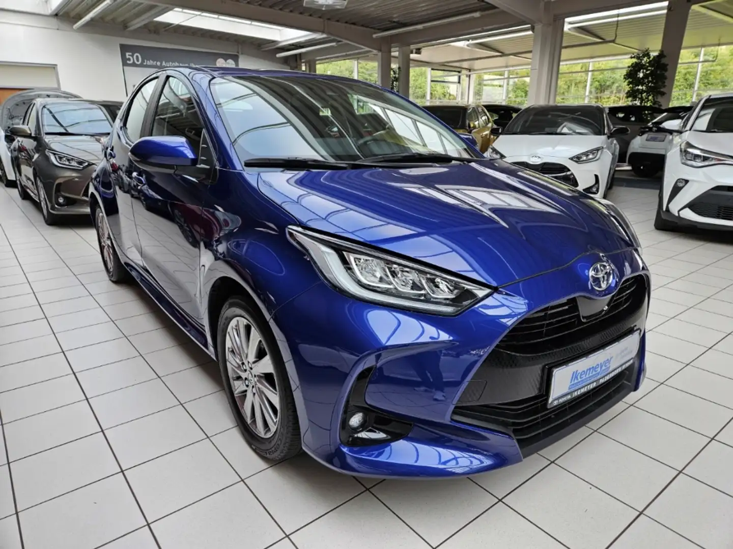 Toyota Yaris 1.5 Team DK Sitzheizung Lenkradheizung Klimaautoma Blau - 2