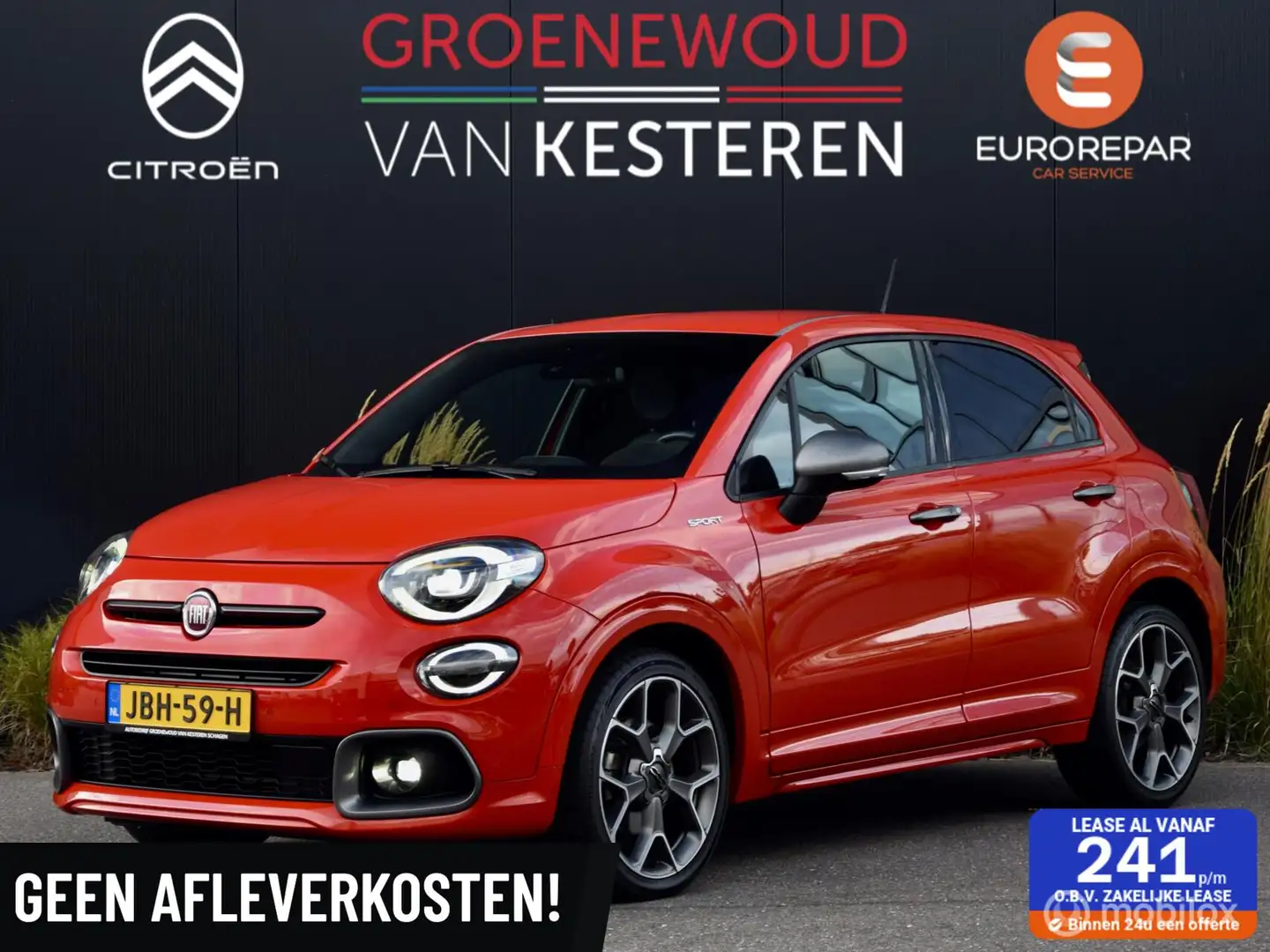 Fiat 500X 1.3 GSE Sport Rot - 1
