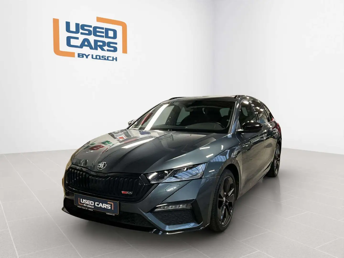 Skoda Octavia RS+DSG+4x4+LED+NAVI+Pano Gris - 1