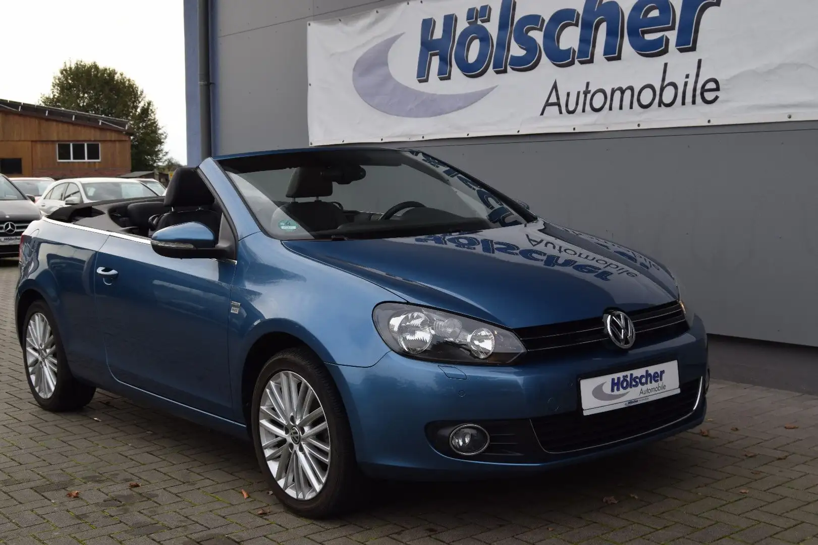 Volkswagen Golf CUP Cabriolet,Leder,Sizth,Parks,V&H,Klima, Blau - 1