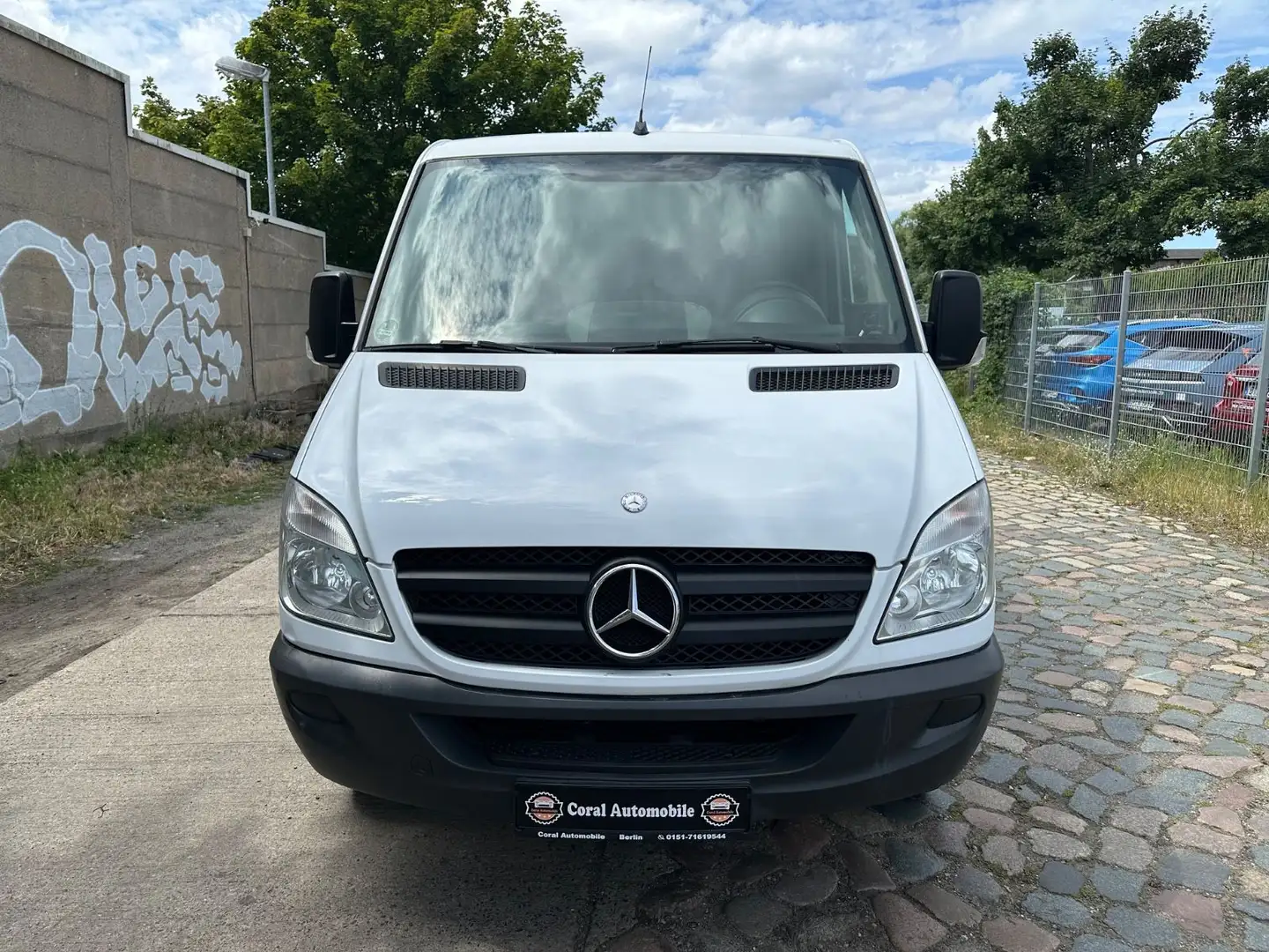Mercedes-Benz Sprinter II Kasten 210 CDI*124TKM*L1H1* Blanc - 2