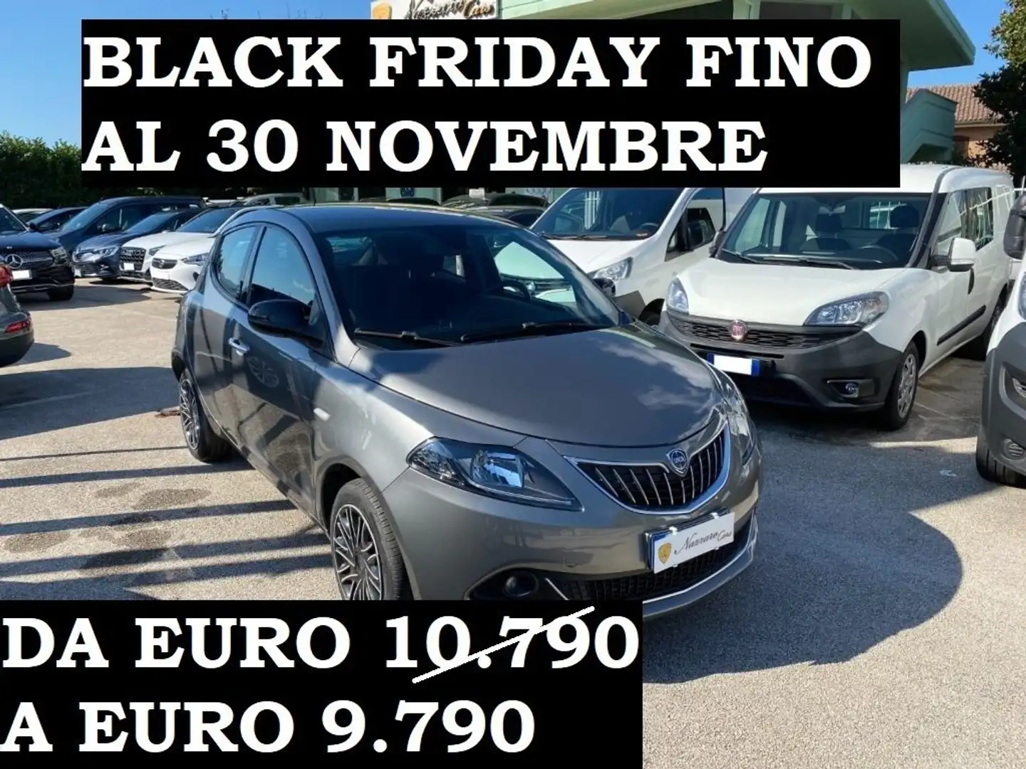 Lancia Ypsilon 1.0 FireFly 5 porte S&S Hybrid Ecochic Gold Gris - 1