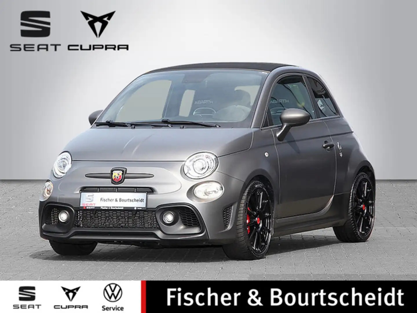 Abarth 595 Competizione 1.4 T-Jet 16V NAVI LEDER SHZ Grau - 1