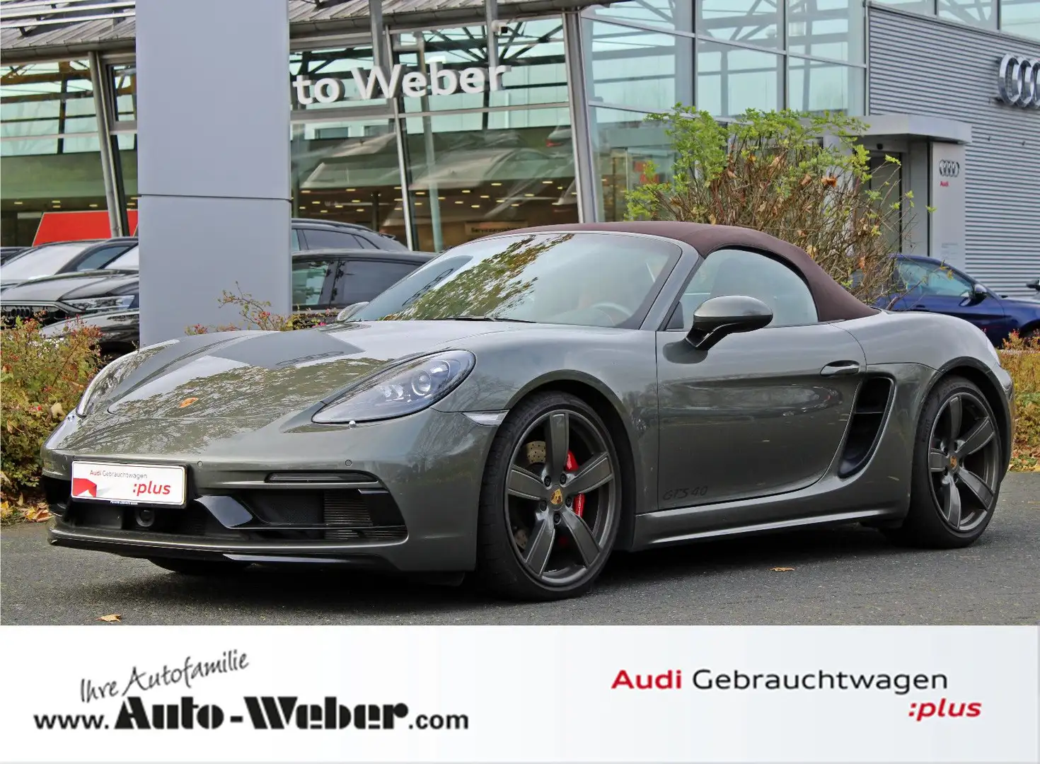 Porsche Boxster 718 GTS PDK SPORTDESIGN BOSE LEDER BROWN Grün - 1