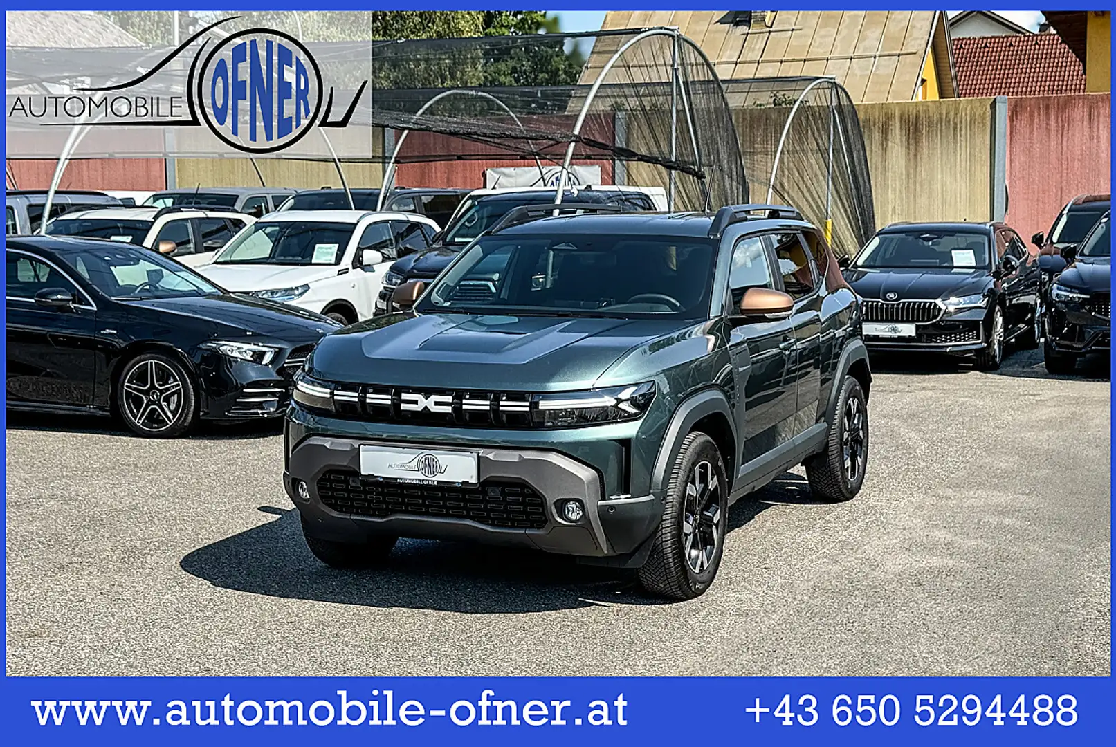 Dacia Duster Extreme TCe 130 mHev 4x4 LED PDC 360°Multi-View Grün - 1