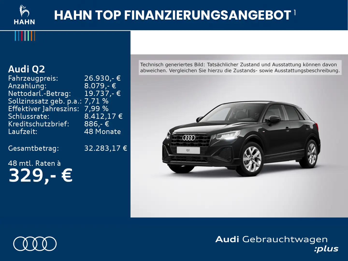 Audi Q2 35 TFSI S line Carplay CAM ACC LED Sitzh Virt Schwarz - 2