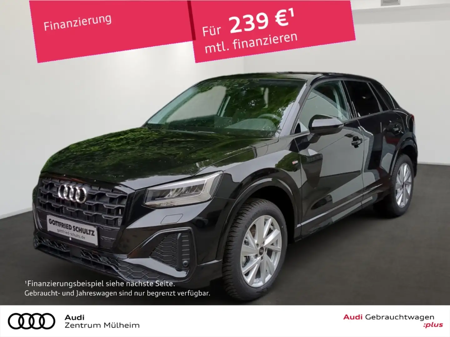 Audi Q2 35 TFSI S line Navi virtual AHK LED Noir - 1