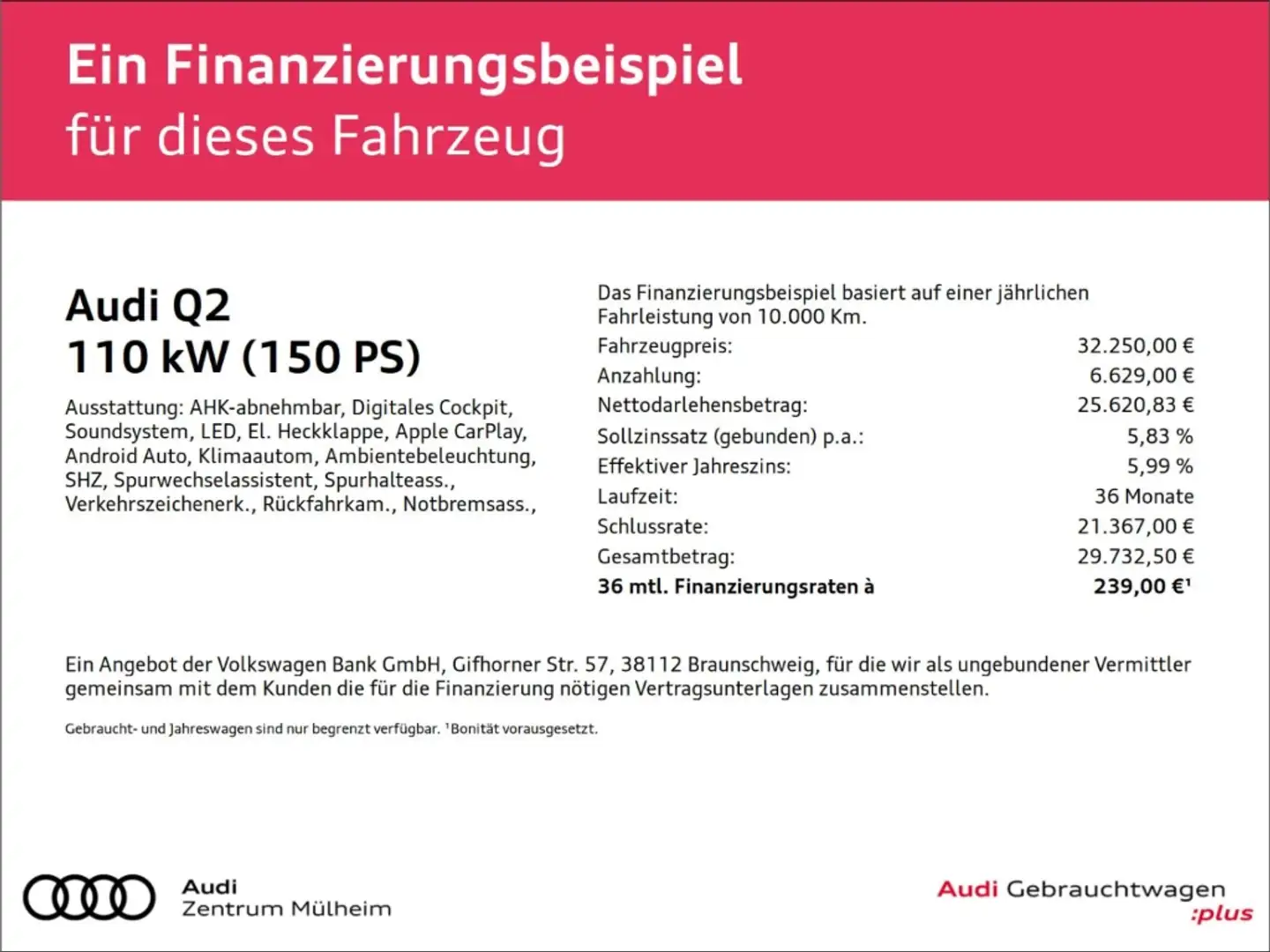 Audi Q2 35 TFSI S line Navi virtual AHK LED Zwart - 2