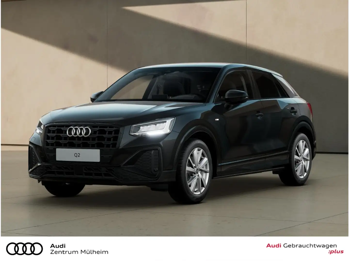 Audi Q2 35 TFSI S line Navi virtual AHK LED Schwarz - 1