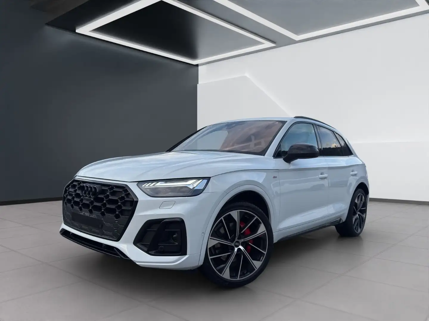 Audi Q5 40 TDI quattro S-line S-tronic Ambi AIR Leder Weiß - 1