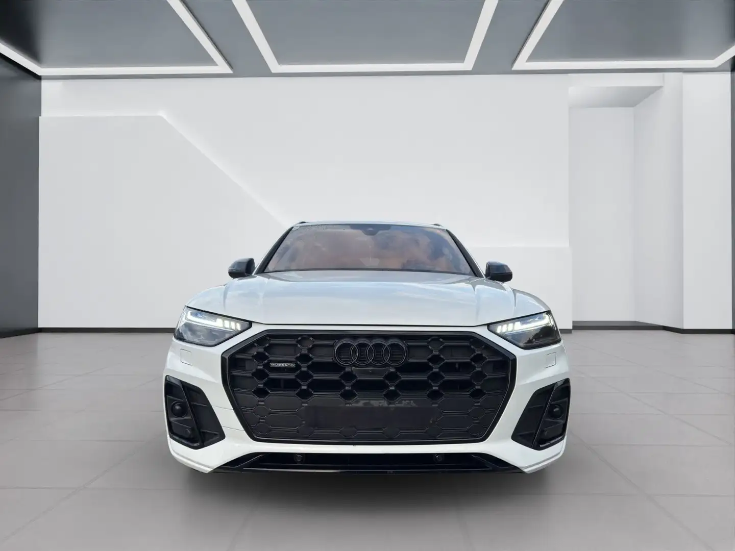 Audi Q5 40 TDI quattro S-line S-tronic Ambi AIR Leder Weiß - 2