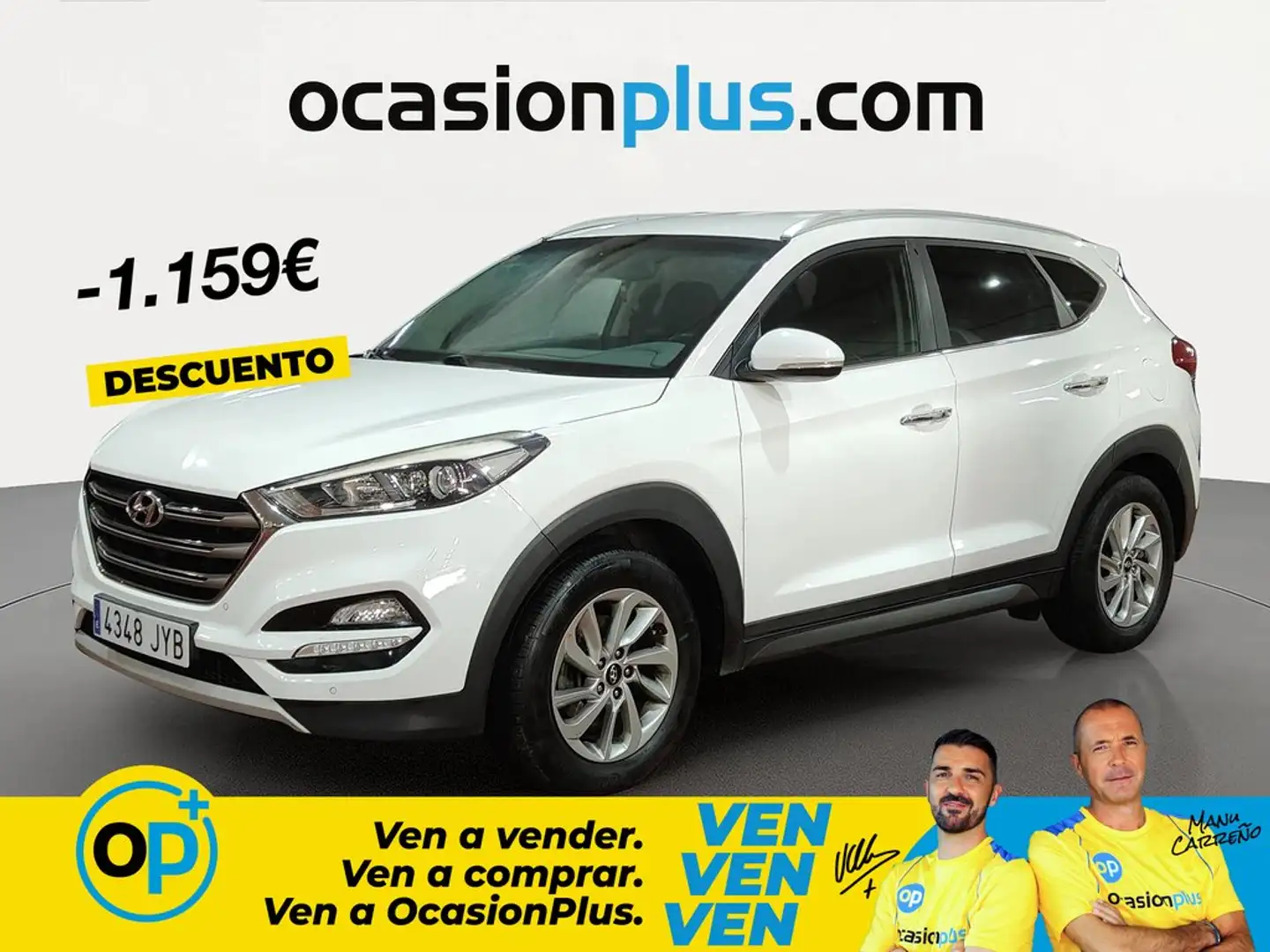 Hyundai TUCSON 1.7CRDI BD Tecno DT 4x2 141 Blanco - 1
