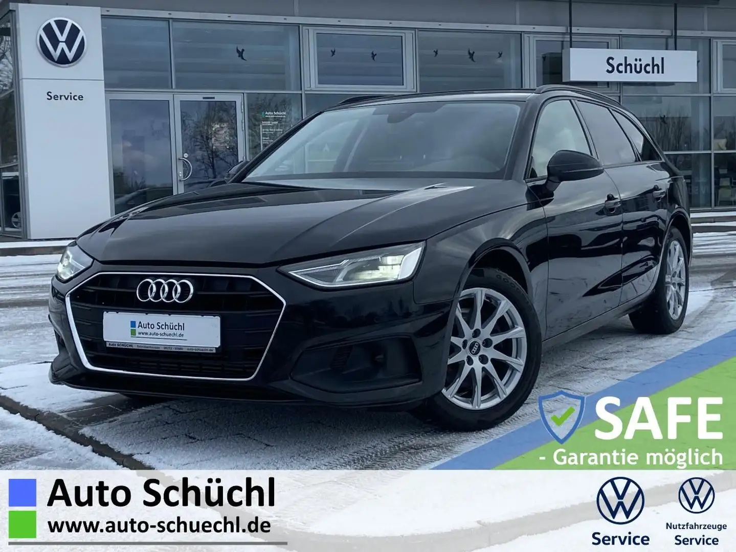 Audi A4 Avant 35 2.0 TFSI S-TRONIC KEYLESS+EL.HECKKLA Schwarz - 1