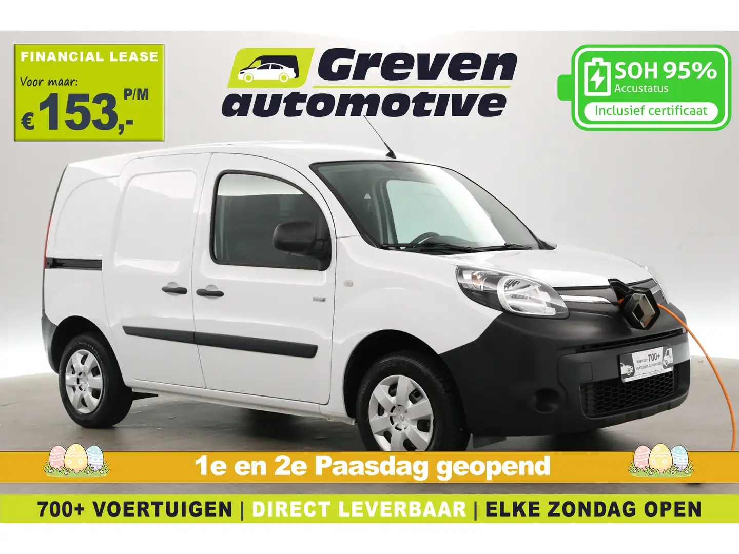 Renault Kangoo Z.E. Huur Accu | SOH 95% | Airco | Cruise | Camera | Ca Blanco - 1