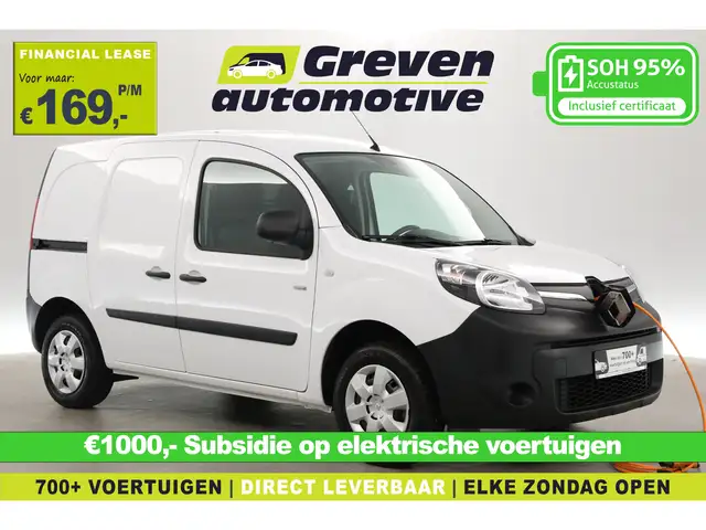 Renault Kangoo Z.E. Huur Accu | SOH 95% | Airco | Cruise | Camera | Ca