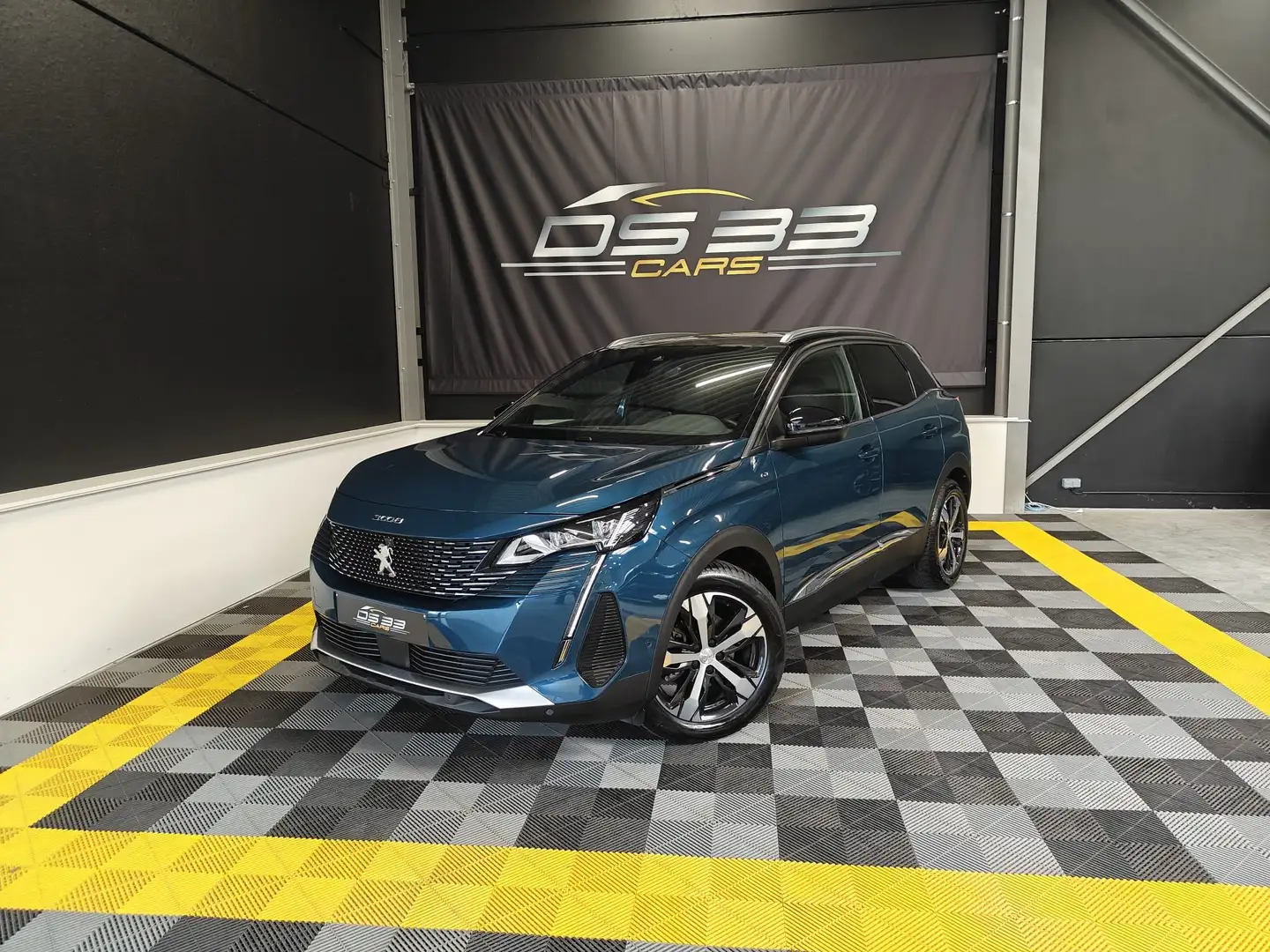 Peugeot 3008 1.2 PureTech GT Pack/Massage/Keyless/CAM/Trekhaak Blauw - 1