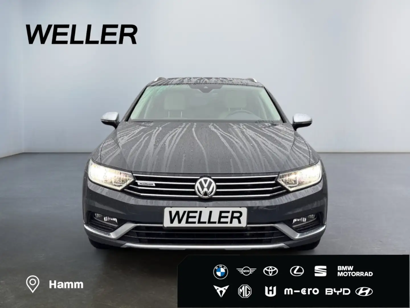 Volkswagen Passat Alltrack 2.0 TDI 4M DSG *Pano*Leder*Navi* Grau - 2