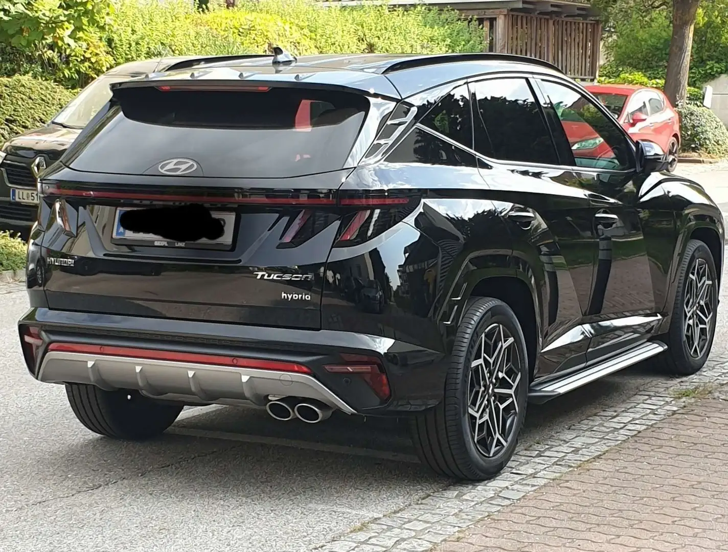 Hyundai TUCSON 1.6 T-GDi HEV 4WD N Line Schwarz - 2