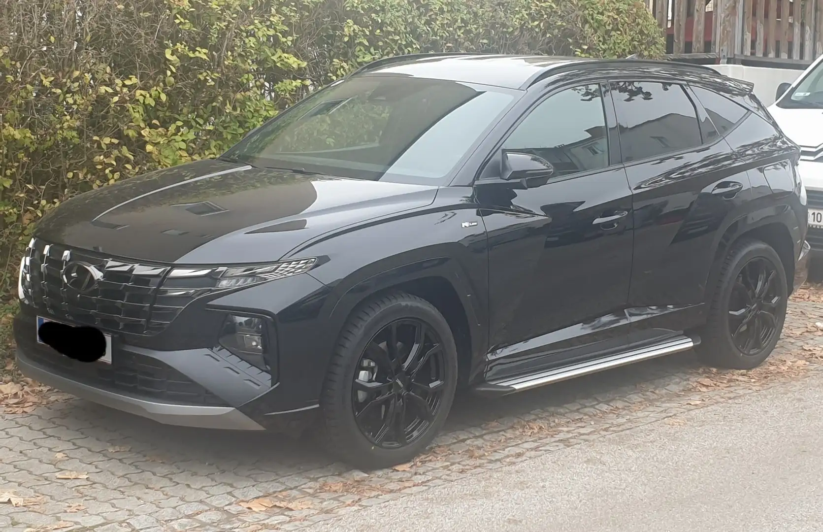 Hyundai TUCSON 1.6 T-GDi HEV 4WD N Line Schwarz - 1