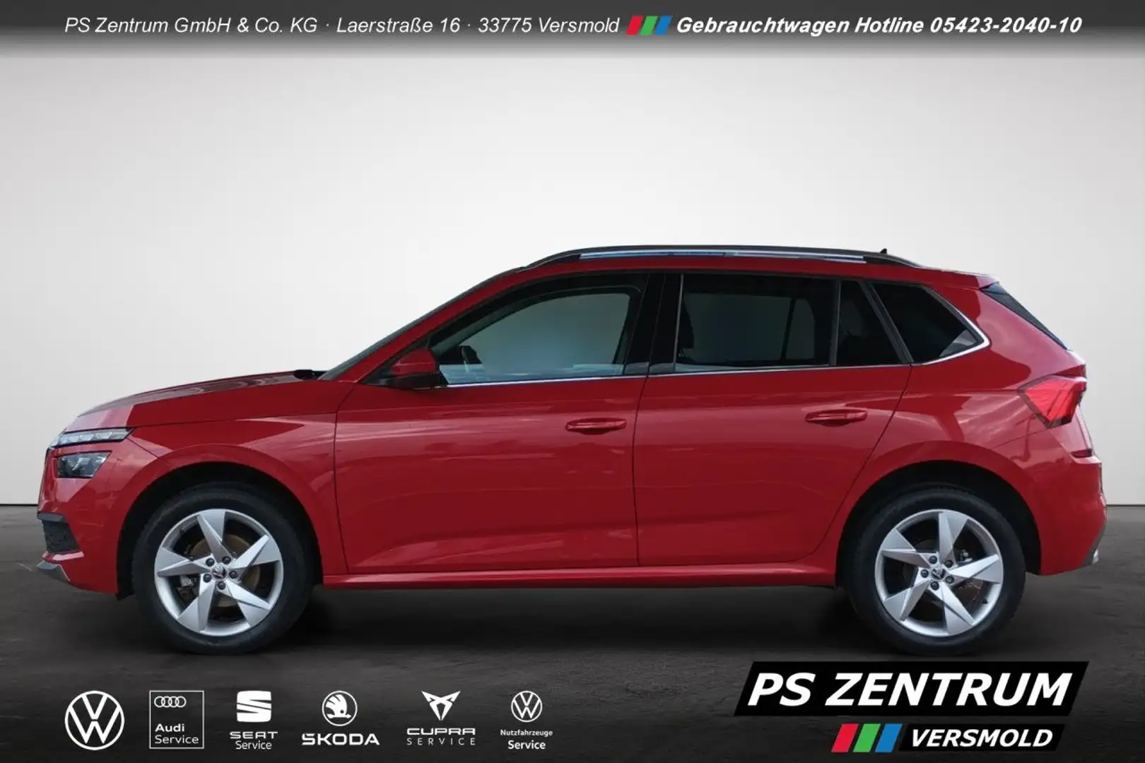 Skoda Kamiq 1.0 TSI Ambition AHK LED eHECK Bluetooth Rot - 2