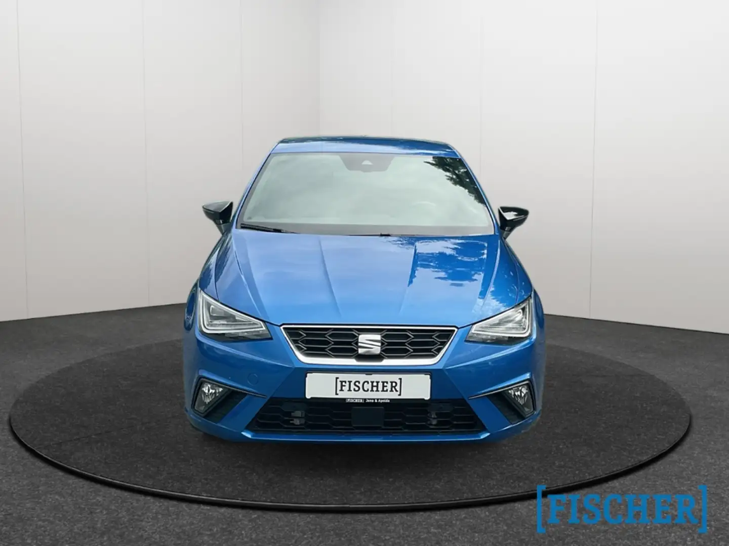 SEAT Ibiza 1.0TSI DSG Fast Line FR Pro LED Navi SHZ ACC Bleu - 2
