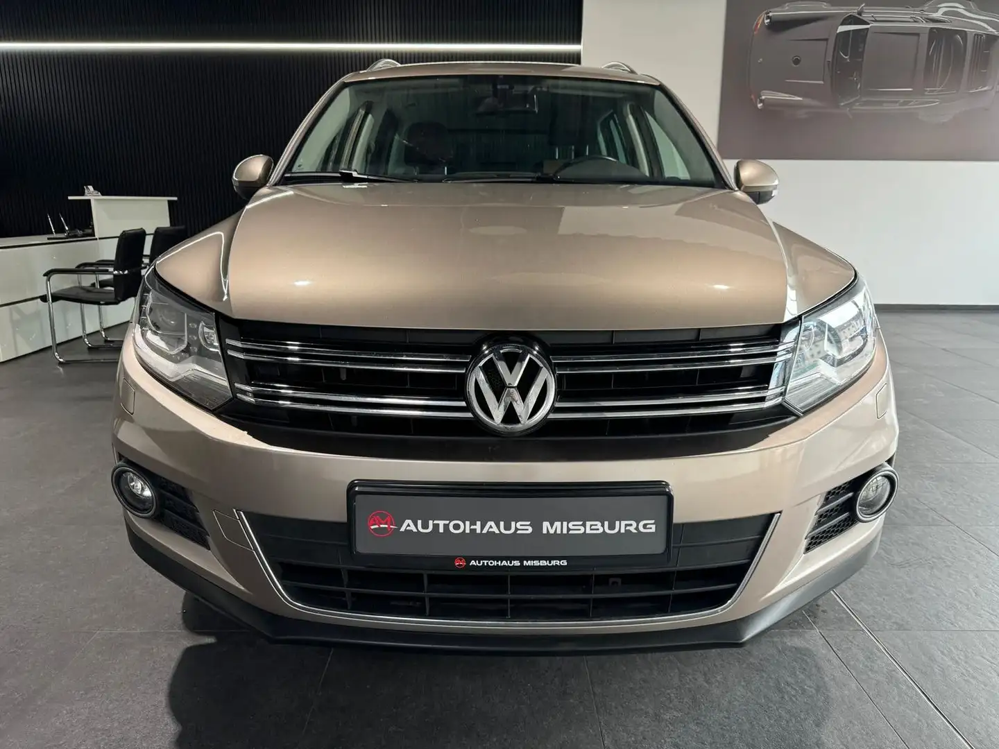 Volkswagen Tiguan Sport & Style BMT 4Motion/AHK+1-Hand+Led Beige - 2