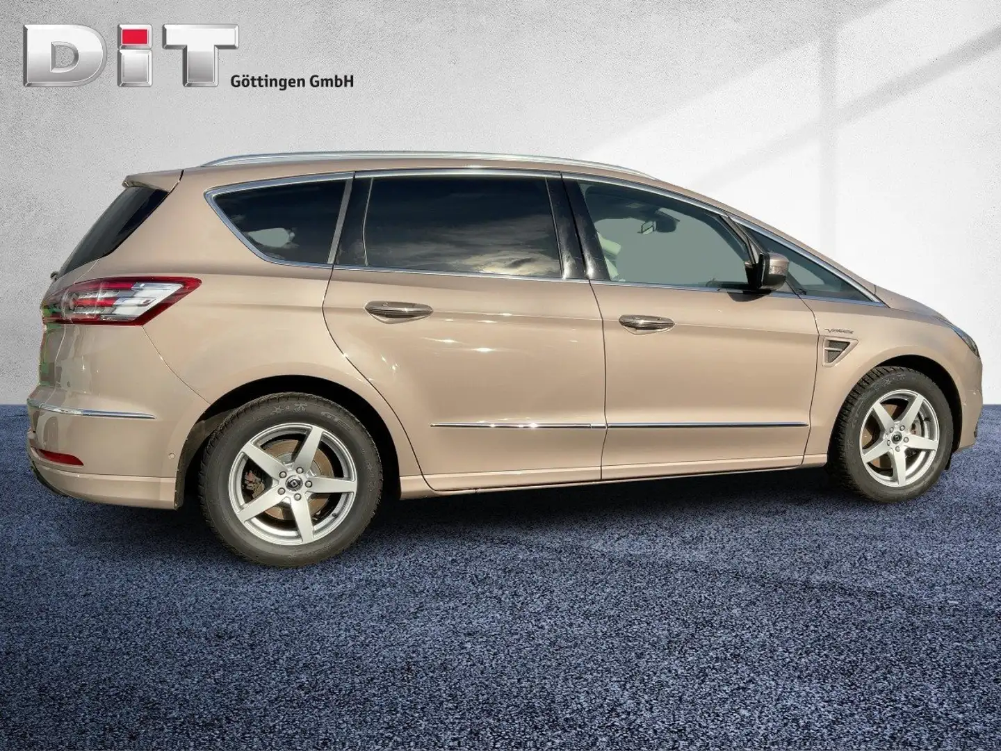 Ford S-Max 2.0l EcoBlue Vignale el. Sitze, Leder, Shz. Grijs - 2